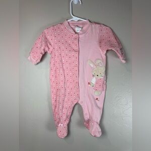 Vintage Carters girl bunny flower outfit Easter